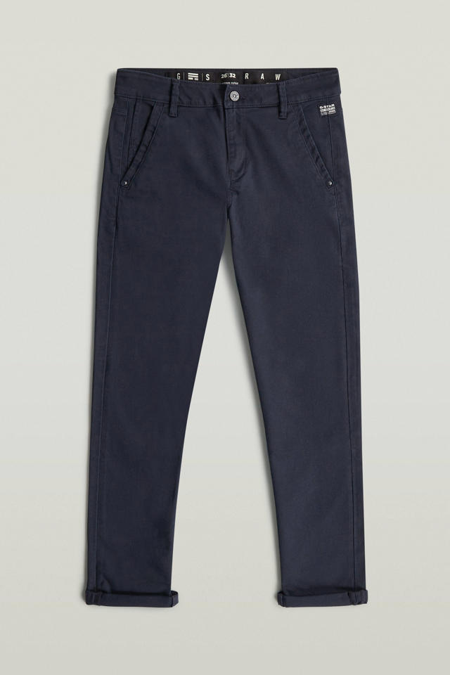 Grijze G-STAR RAW Korte broek 3301 SLIM SHORT