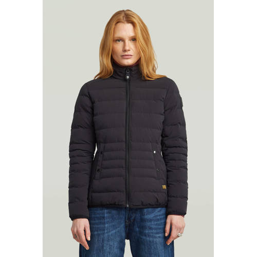 G-STAR gewatteerde jas quilted zwart afbeelding