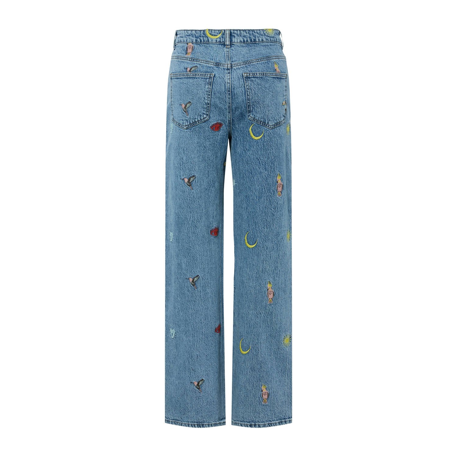 PIECES medium blue denim