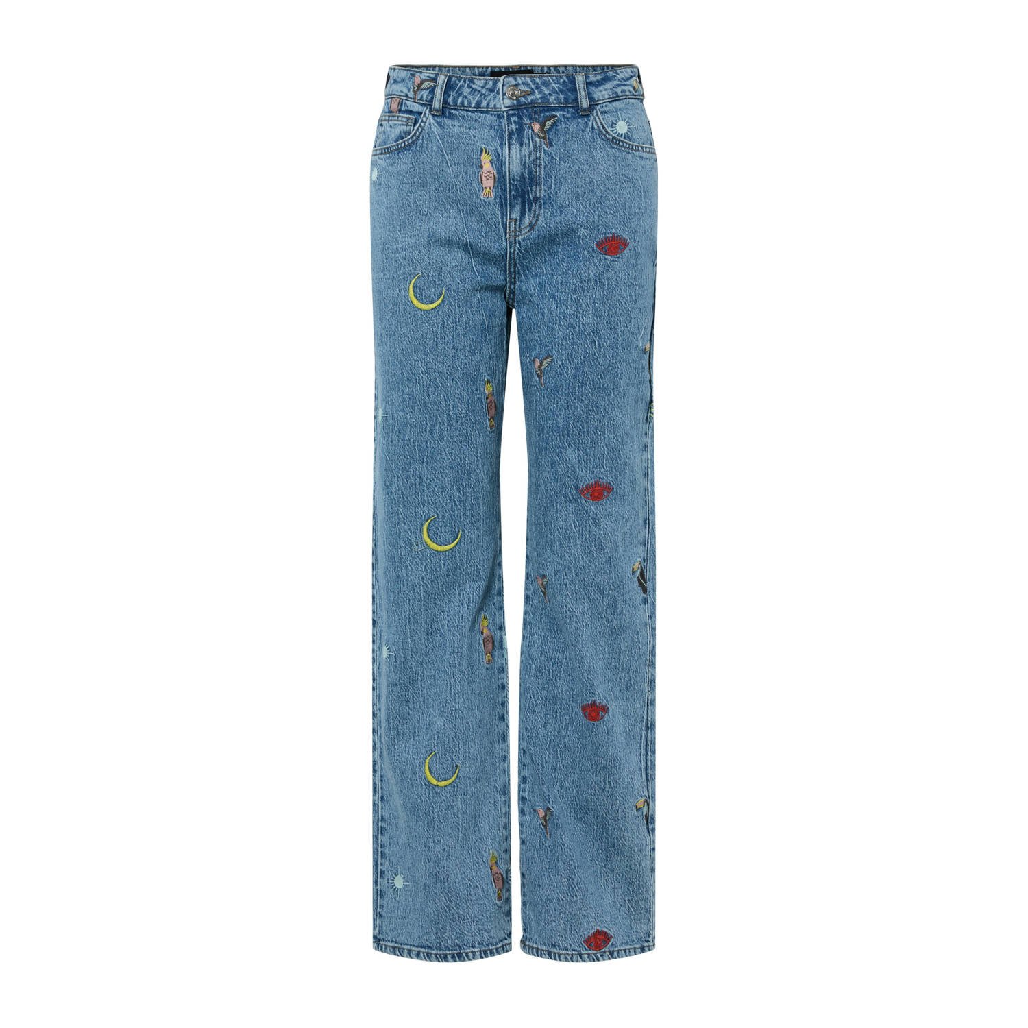 PIECES medium blue denim