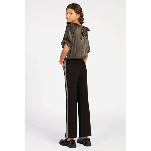 AI&KO straight casual broek zwart afbeelding