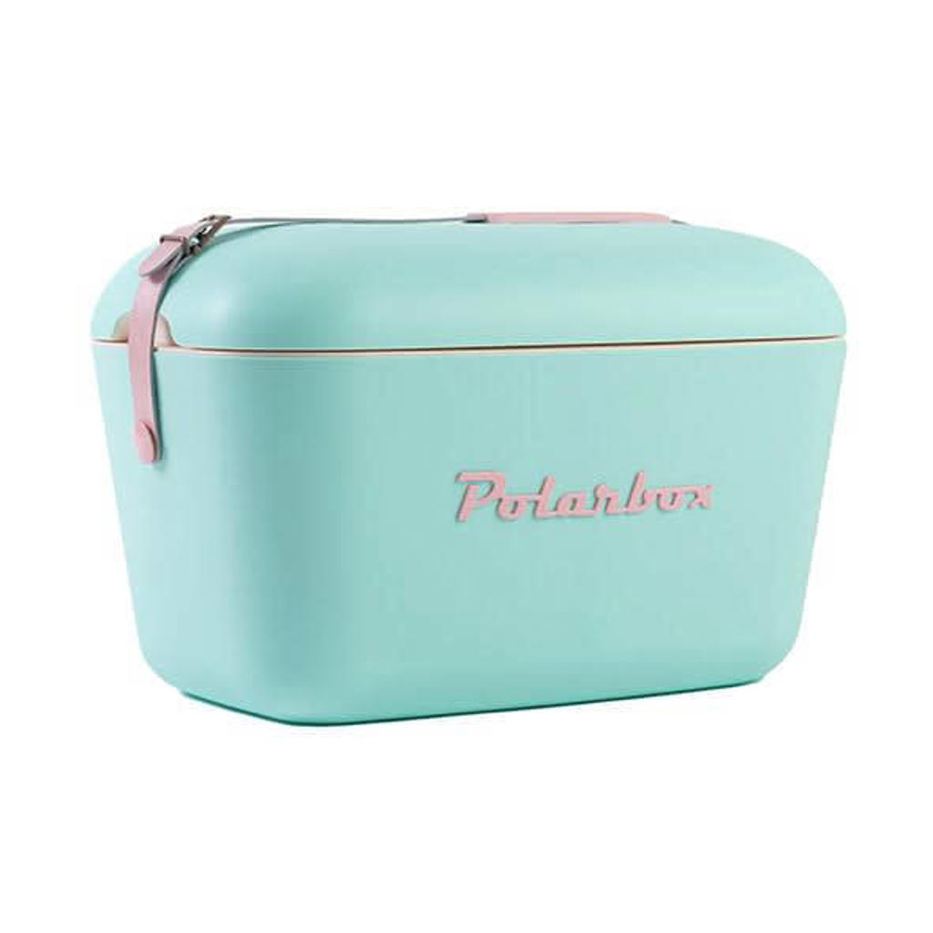 Polarbox Koelbox met Schouderband - Pastelgroen - 12 liter