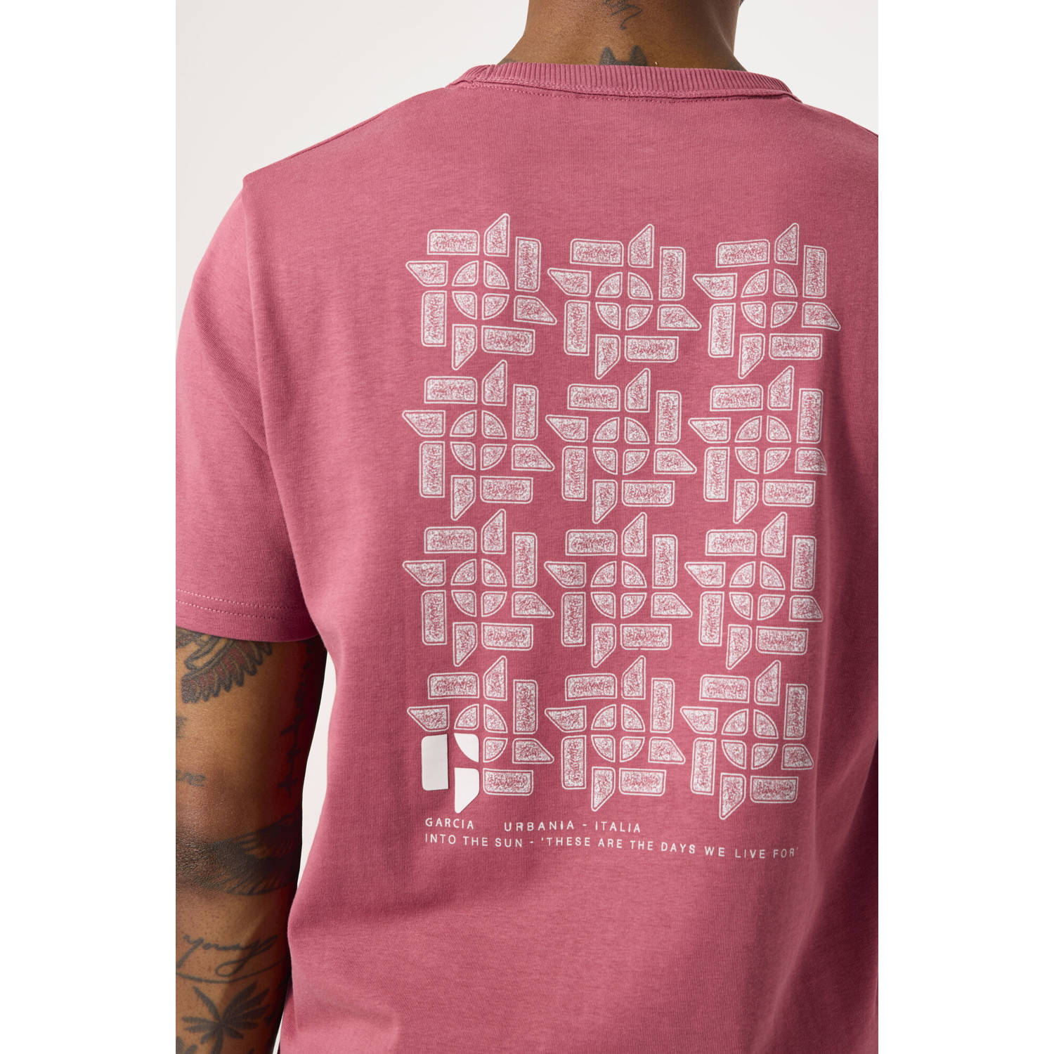 Garcia T-shirt roze