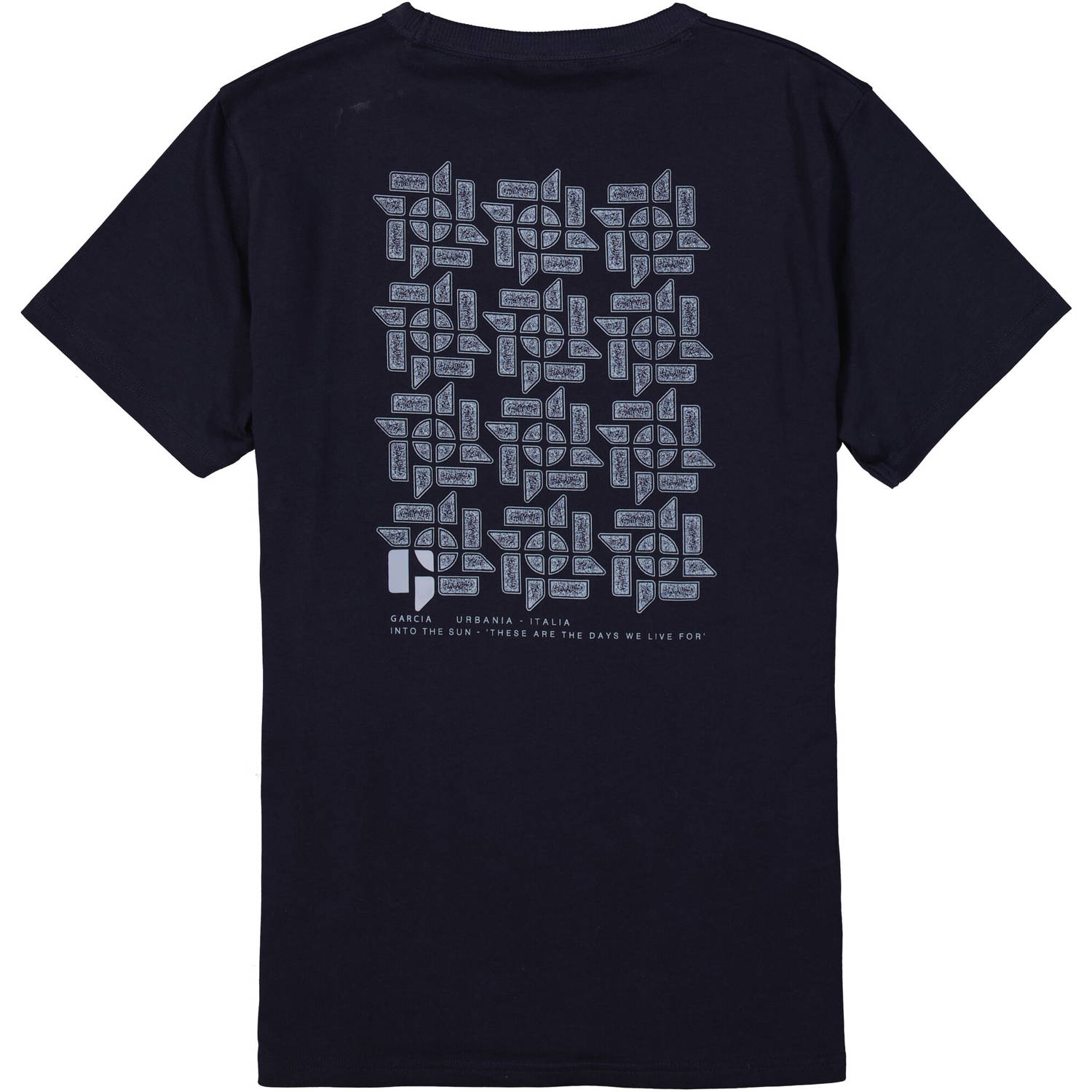 Garcia T-shirt donkerblauw