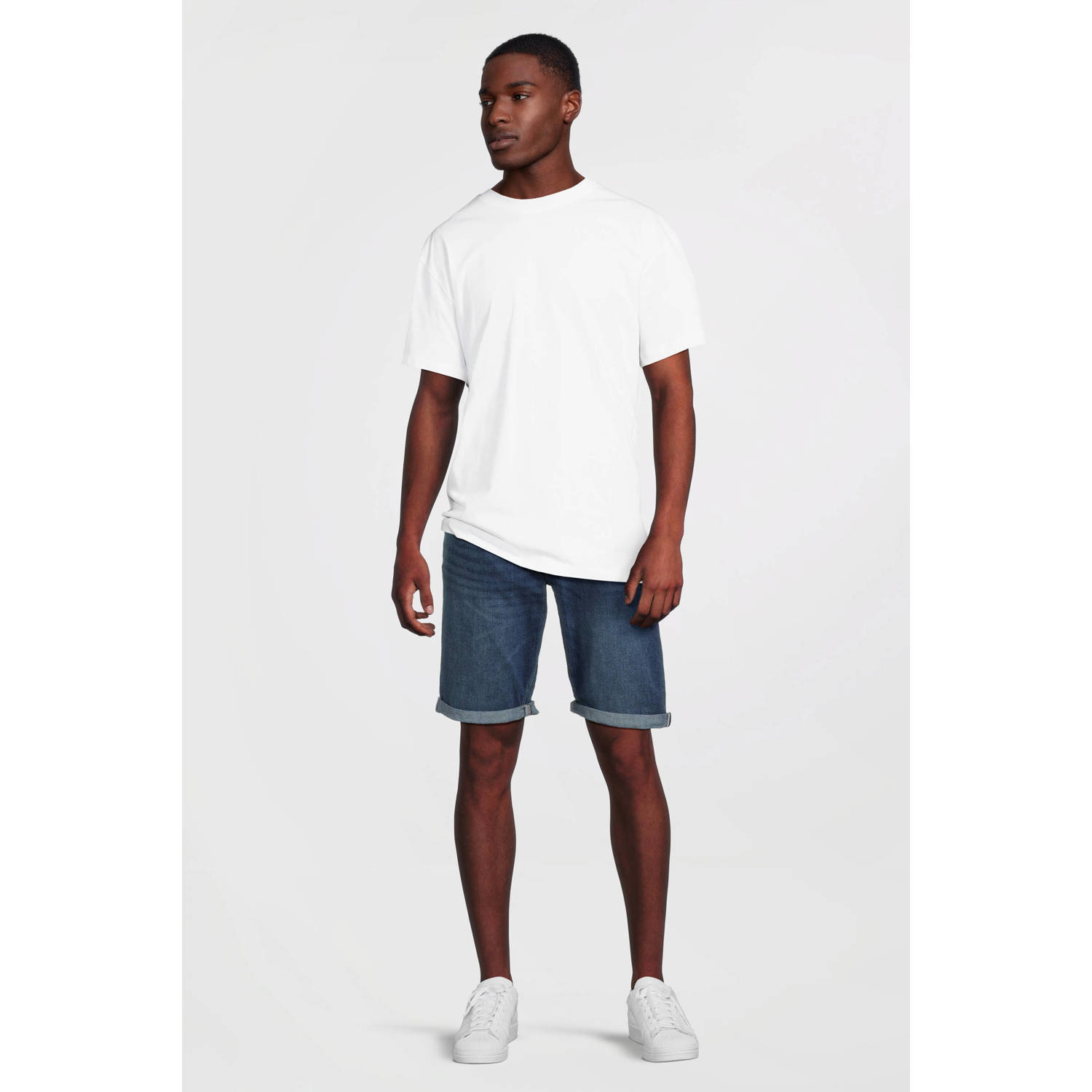 Cars denim regular short blue stone