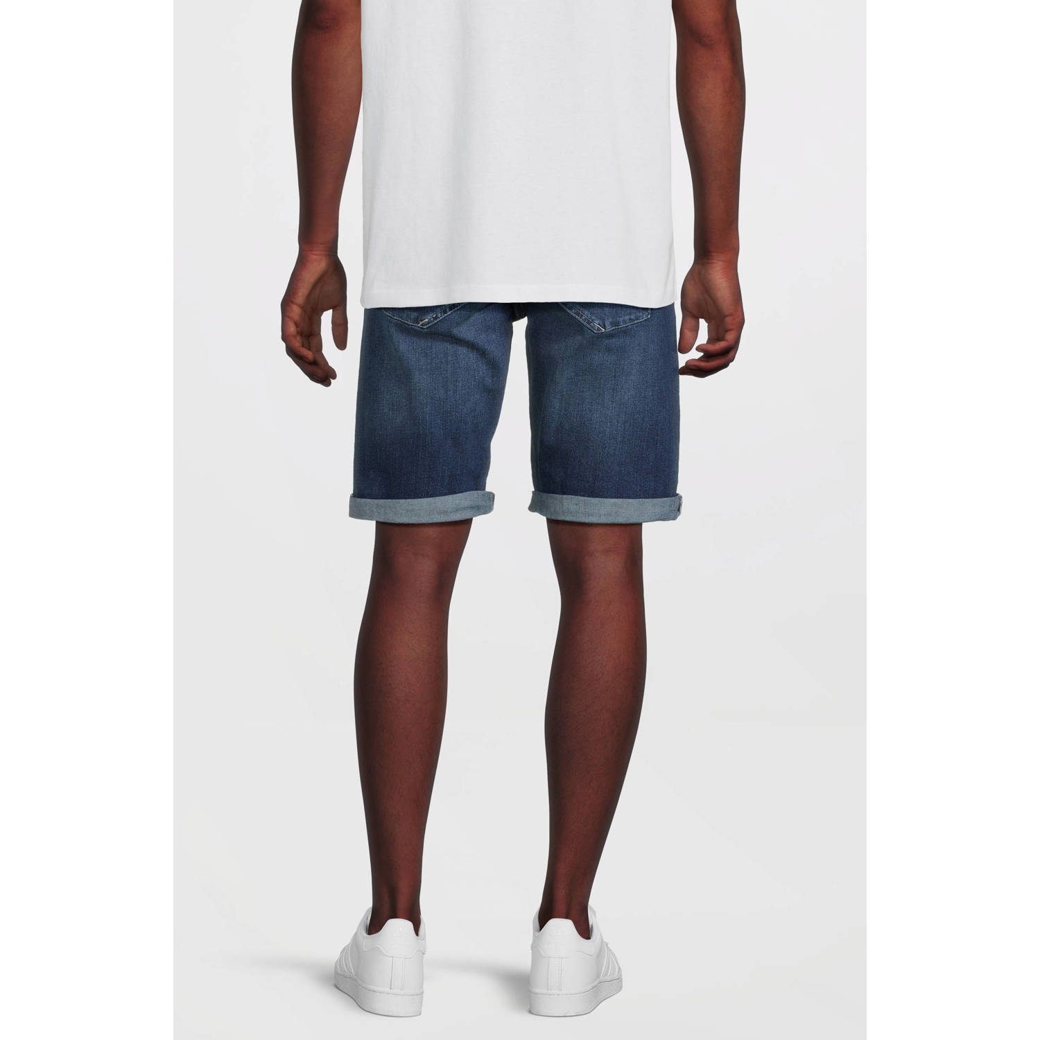 Cars denim regular short blue stone