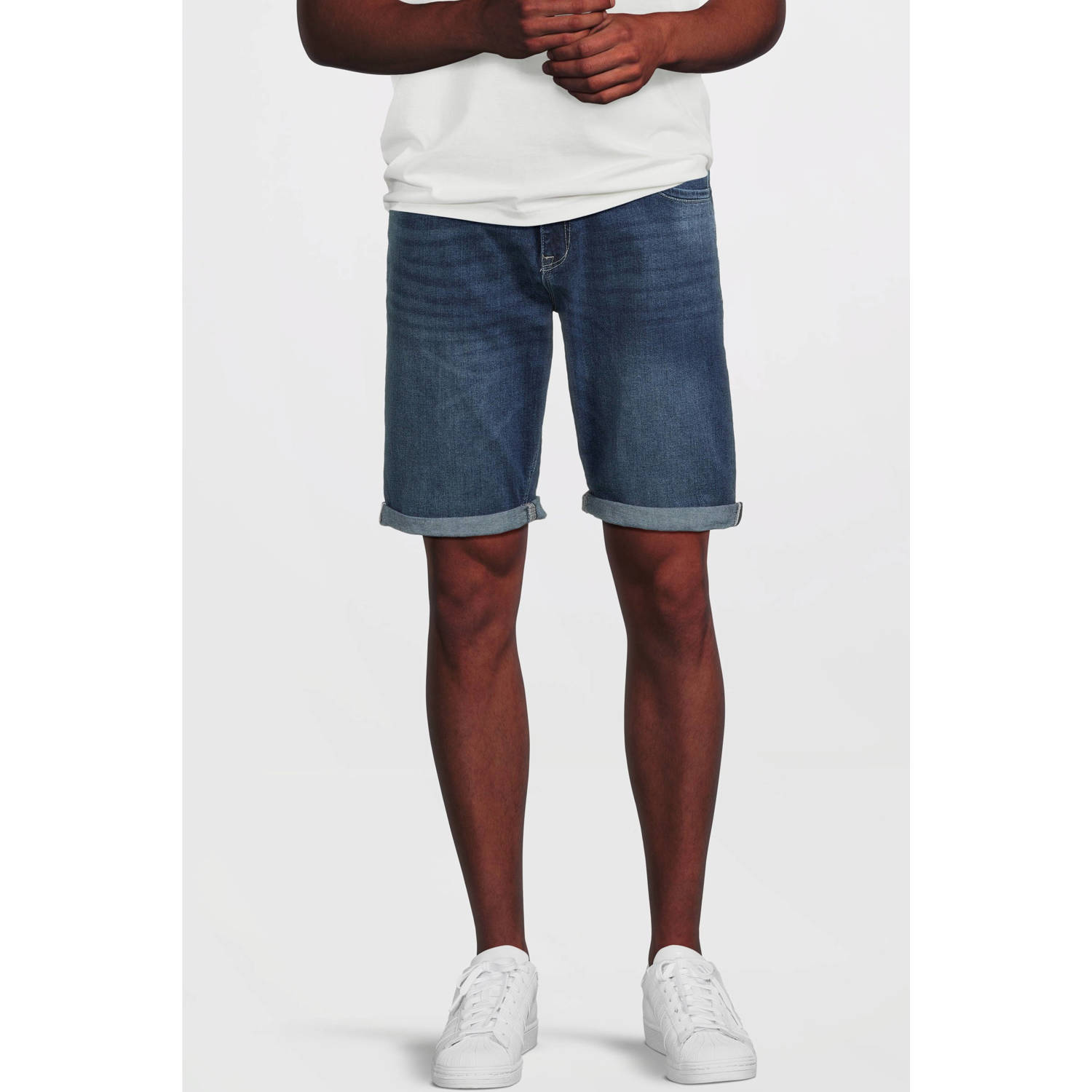 Cars denim regular short blue stone