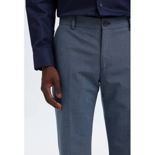 SELECTED HOMME slim pantalon donkerblauw afbeelding