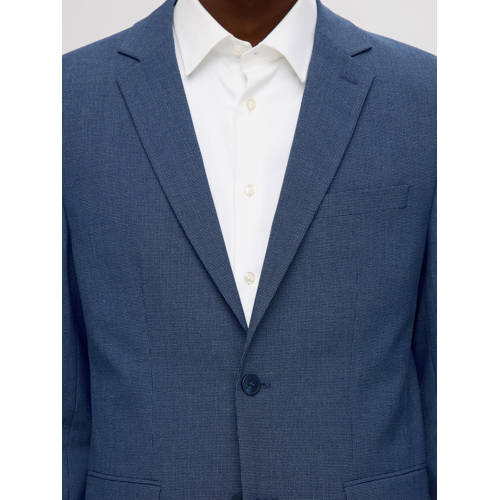 SELECTED HOMME colbert donkerblauw afbeelding
