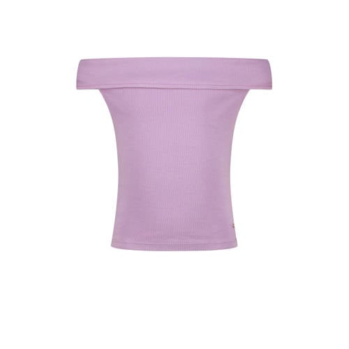 Vingino off shoulder top lila afbeelding
