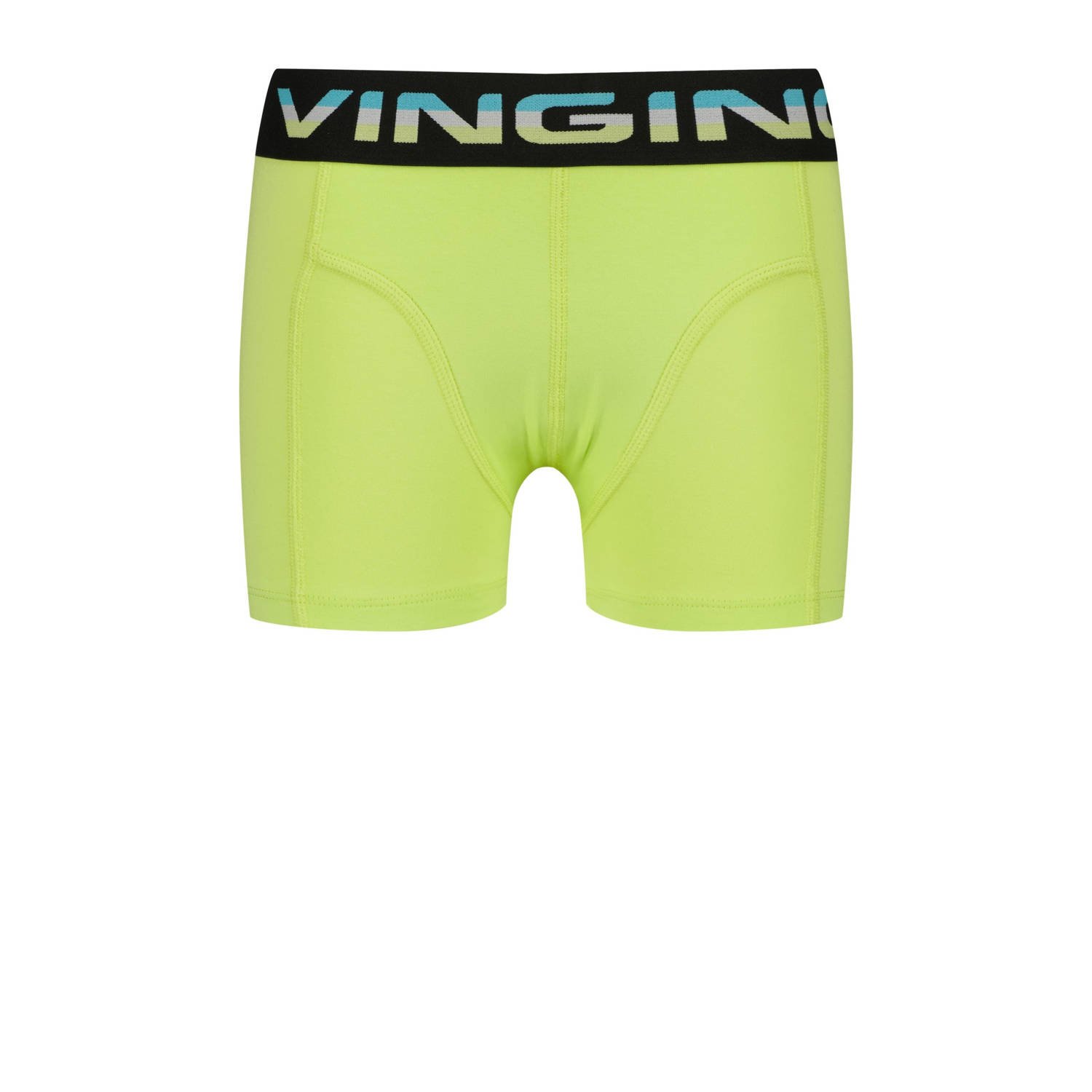 Vingino boxershort set van 3 groen geel oranje