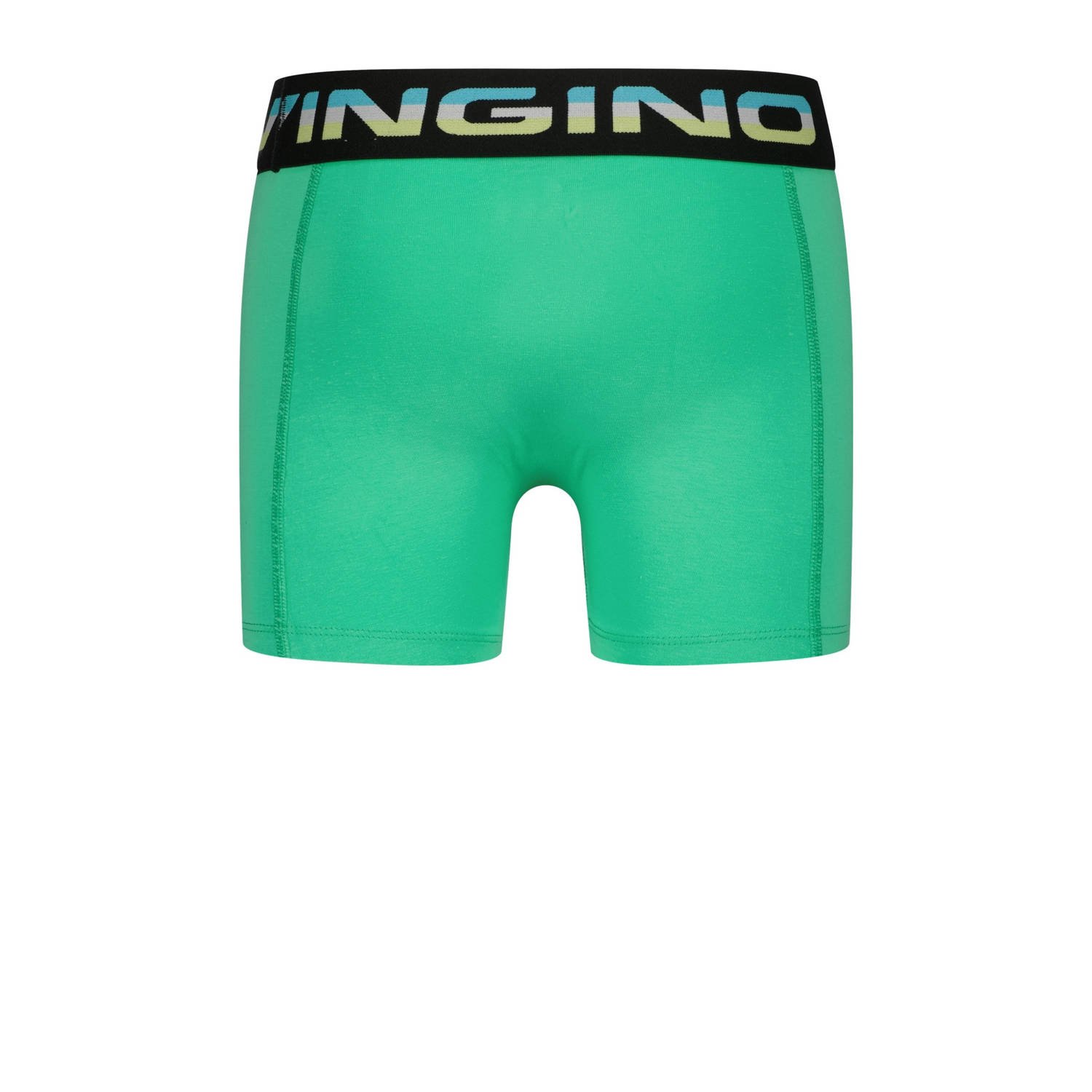 Vingino boxershort set van 3 groen geel oranje