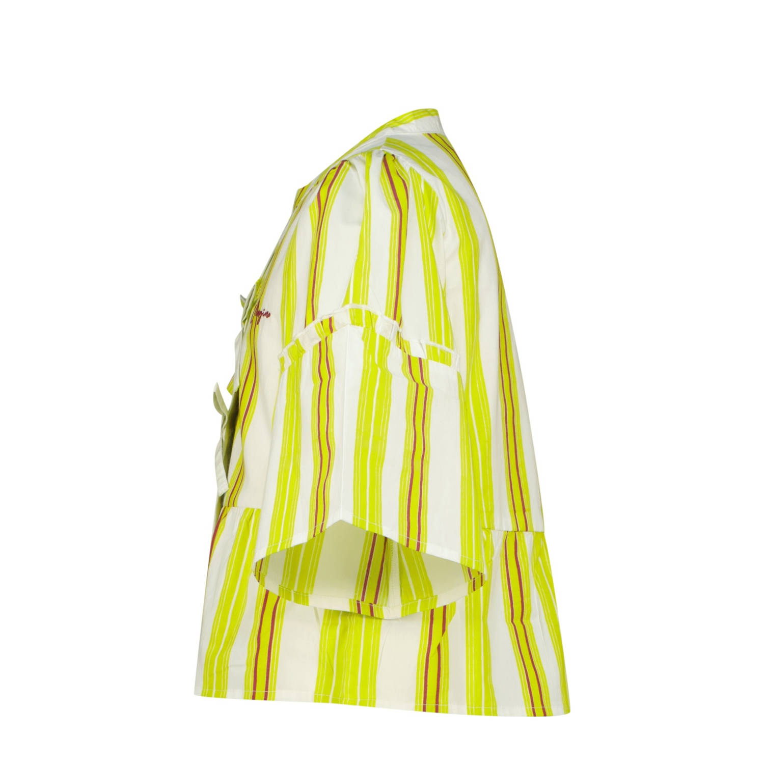 Vingino blouse limegroen wit