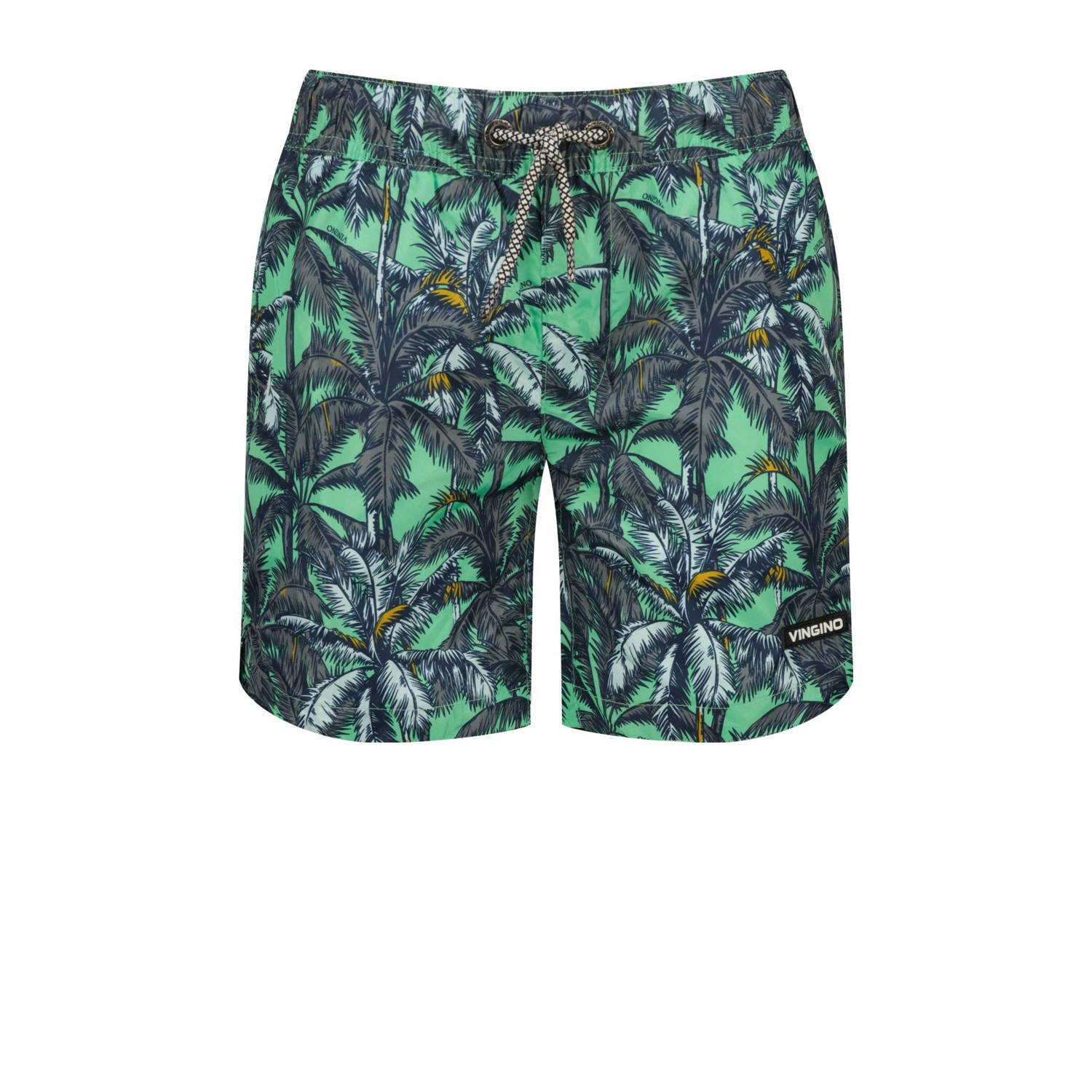 Vingino zwemshort groen blauw geel