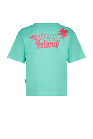 T-shirt turquoise
