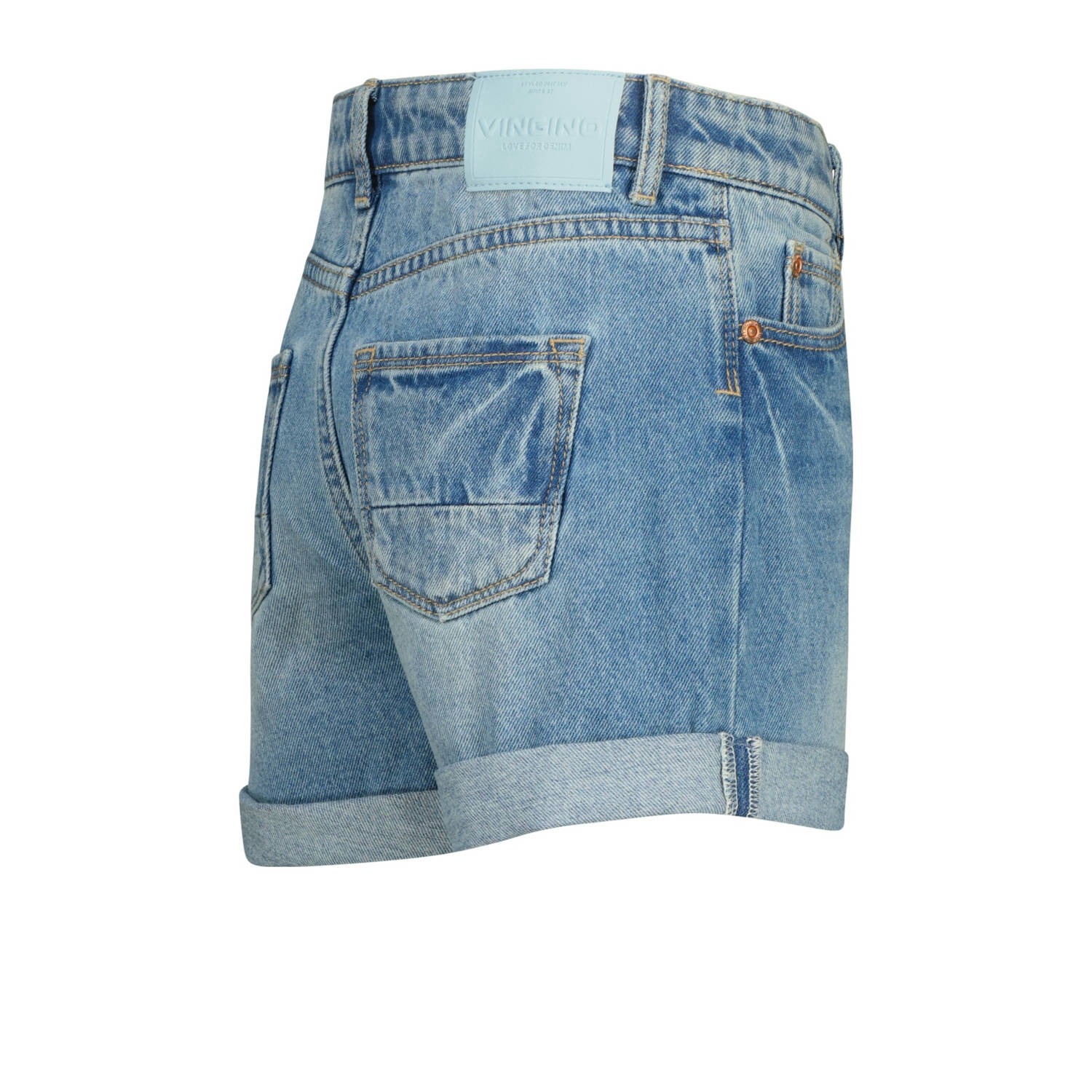 Vingino denim short medium blue denim