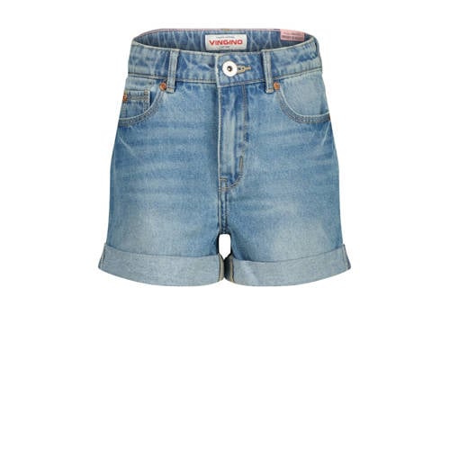 Vingino denim short medium blue denim afbeelding