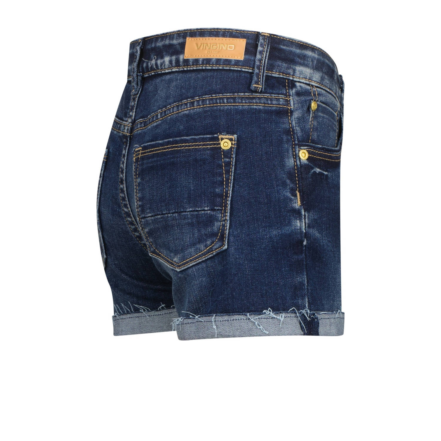 Vingino regular fit denim short dark vintage
