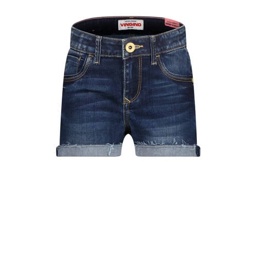 Vingino regular fit denim short dark vintage afbeelding