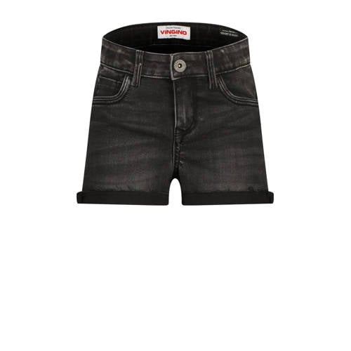 Vingino regular fit denim short dark grey vintage afbeelding