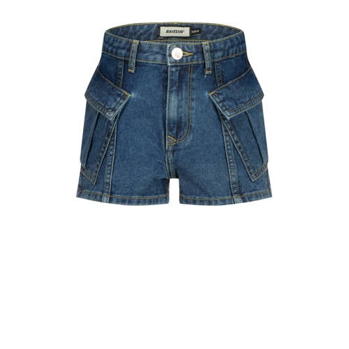 Raizzed denim regular short dark blue denim afbeelding