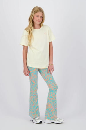 flared legging turquoise