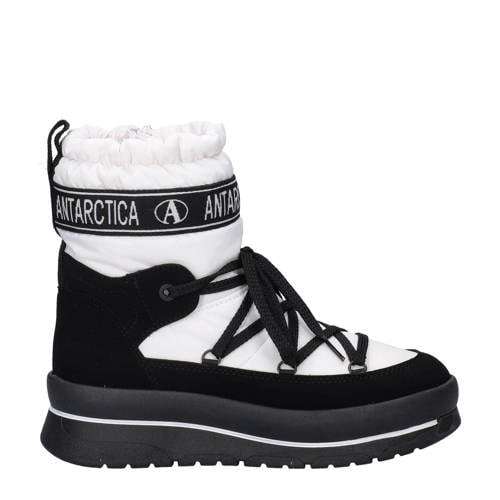 Antarctica snowboots wit/zwart afbeelding