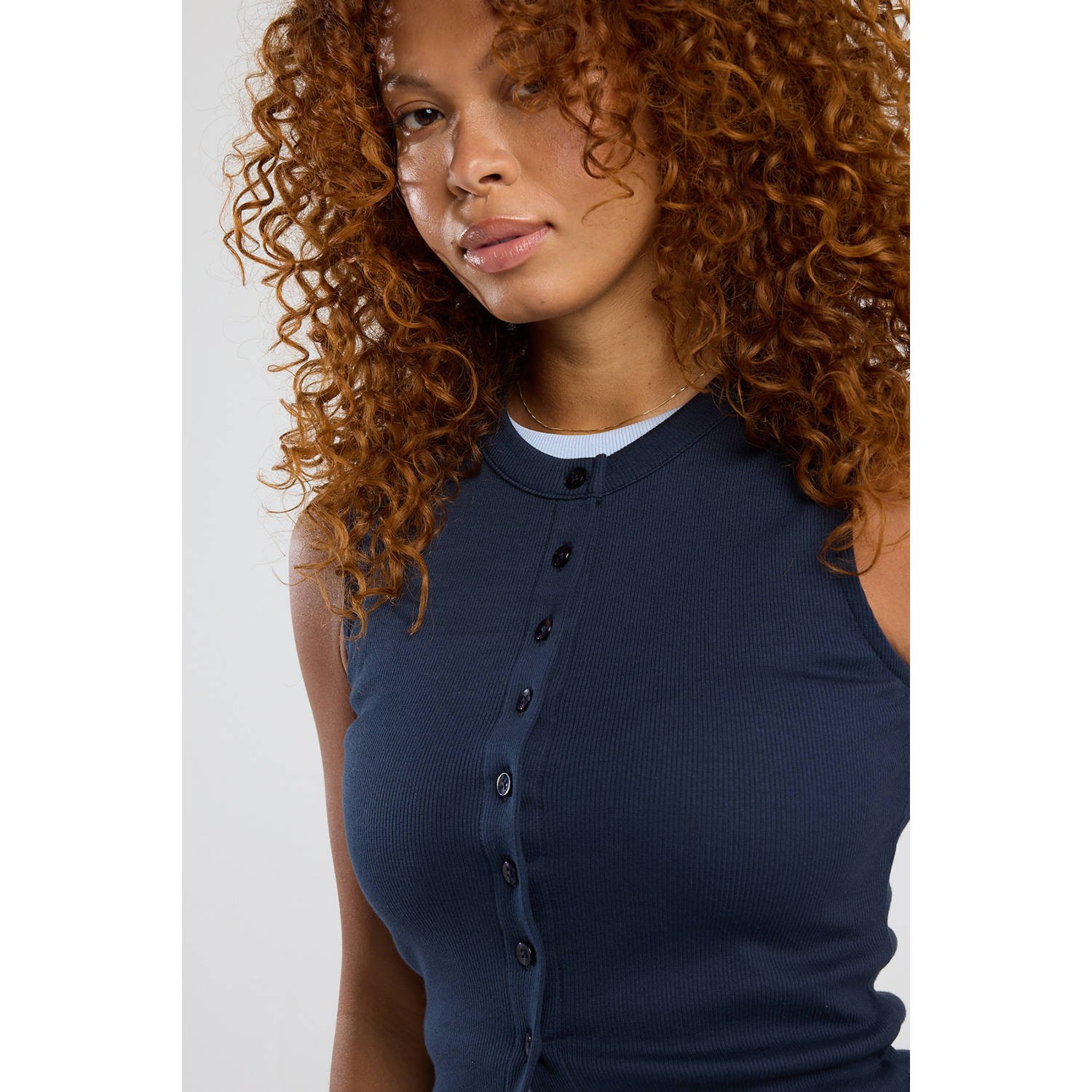 America Today top donkerblauw