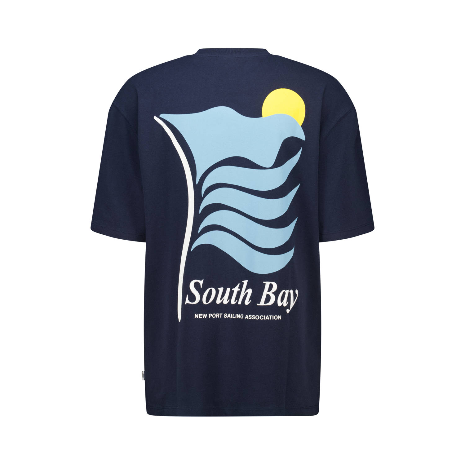 America Today T-shirt donkerblauw