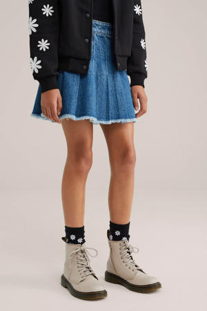 denim spijkerrok medium blue denim