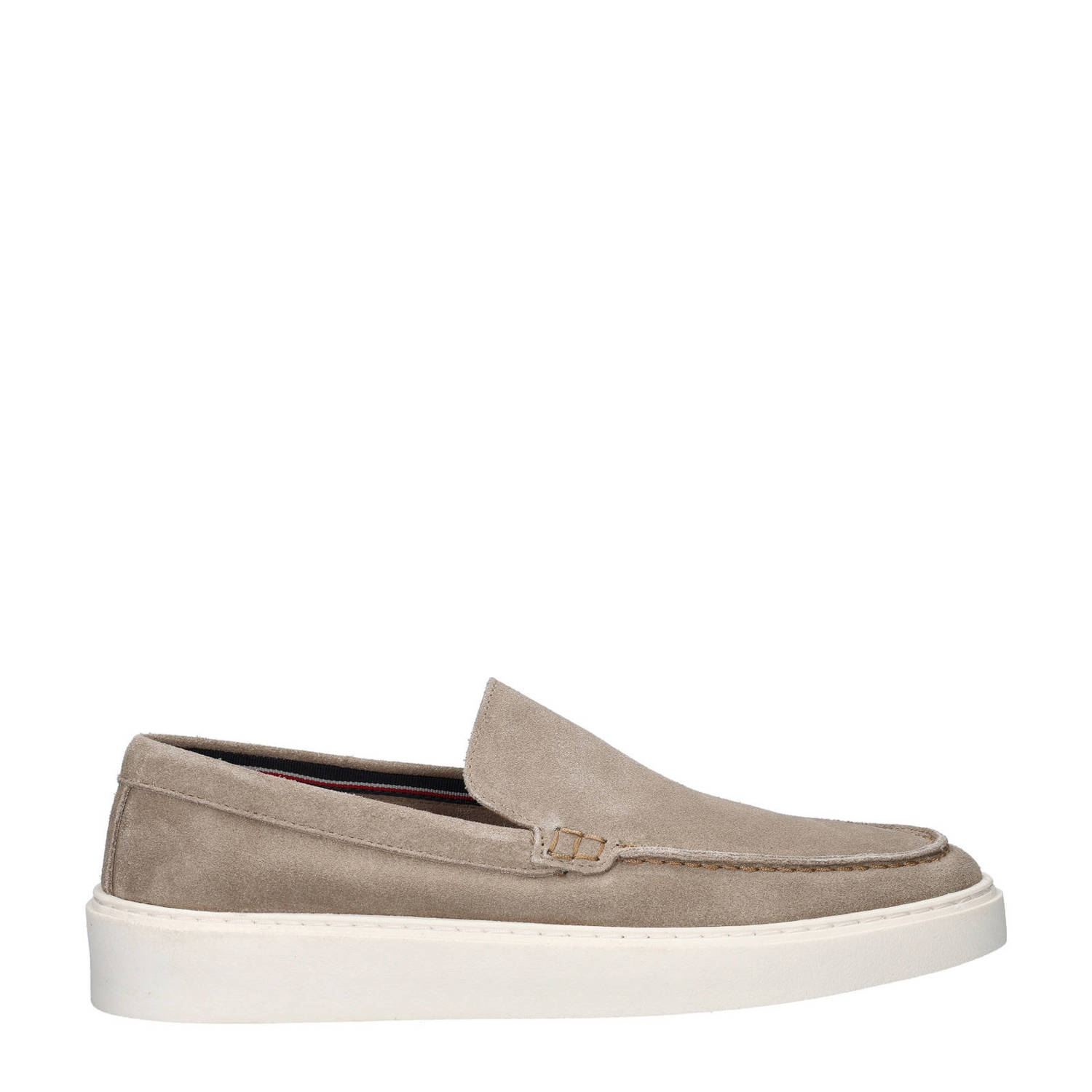Nelson suède loafers beige