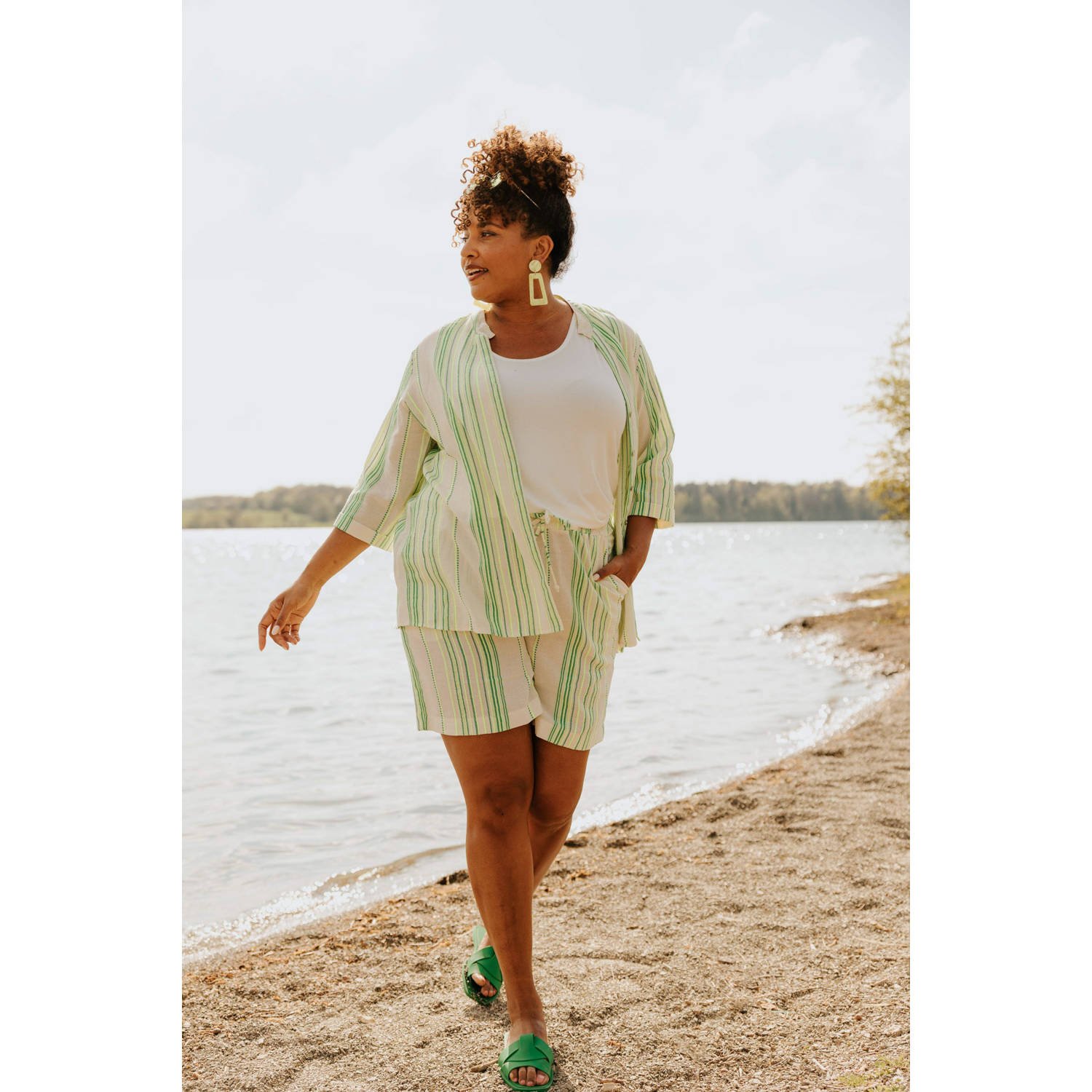 Paprika blouse groen