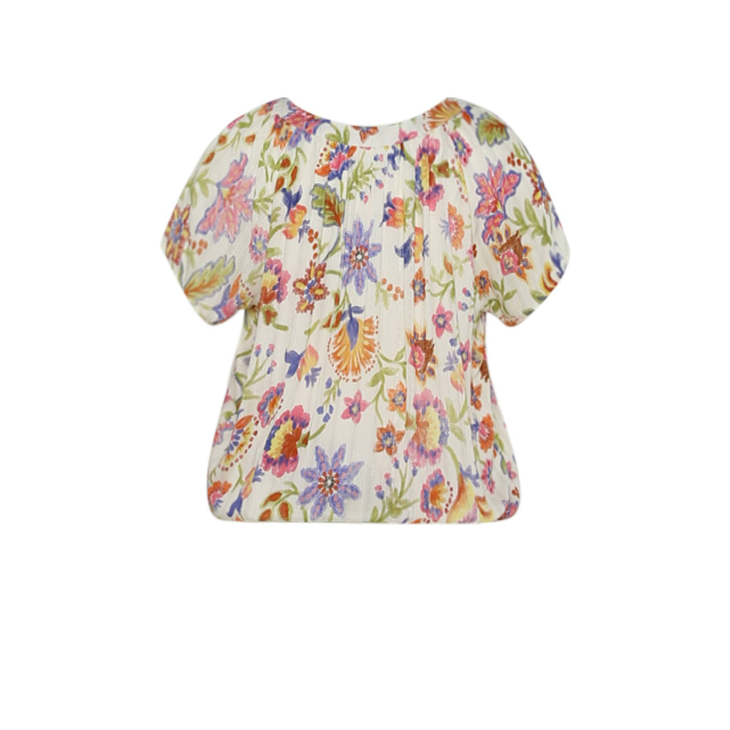 Paprika top multi met lurex