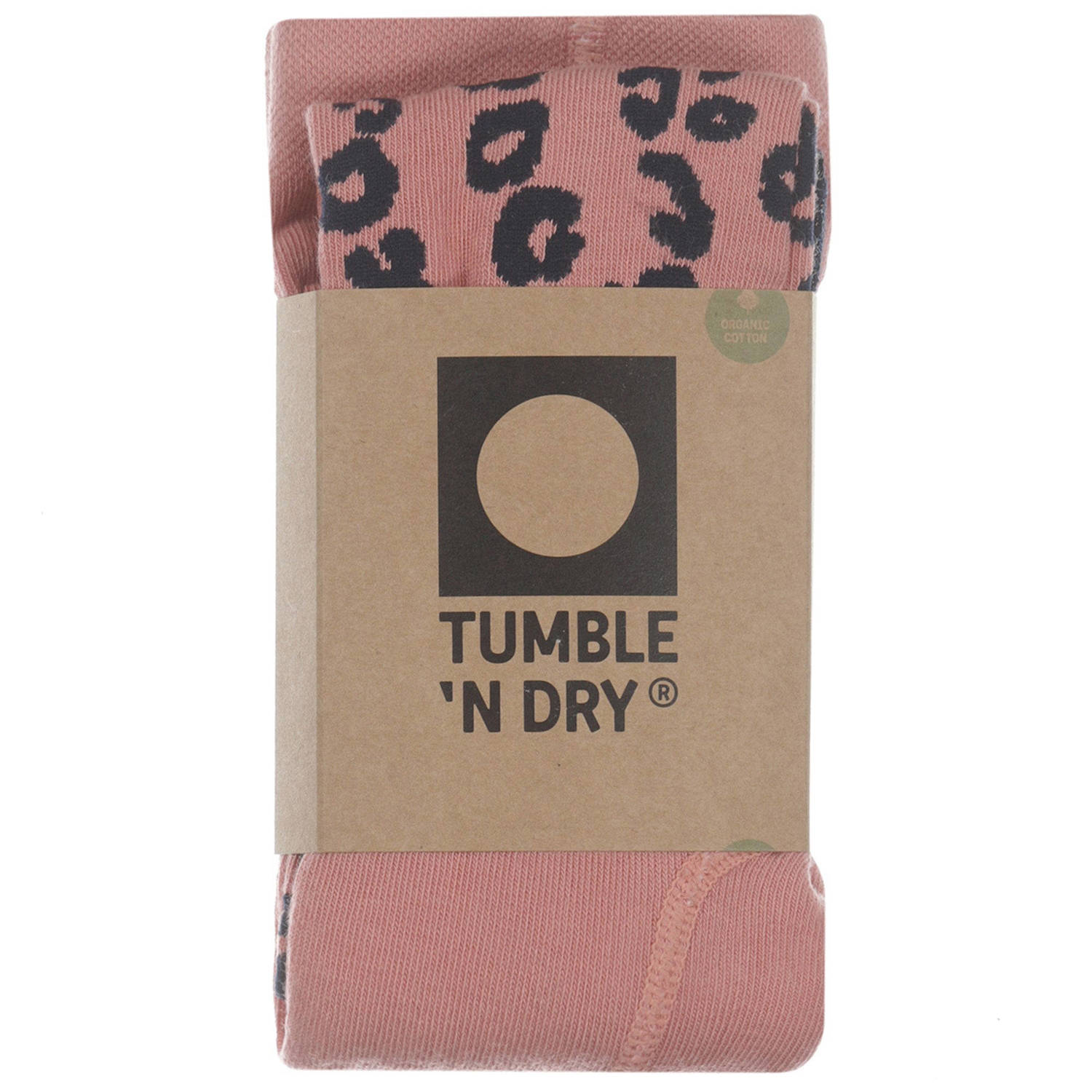Tumble 'n Dry maillot met panterprint oudroze