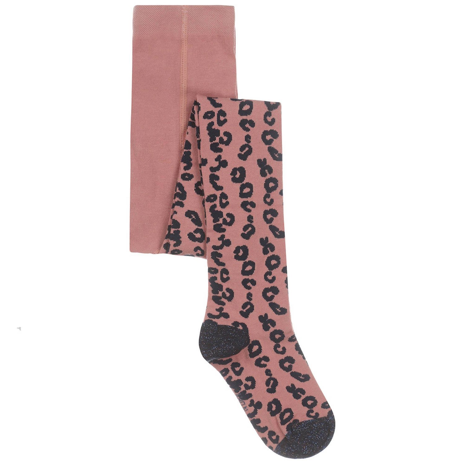 Tumble 'n Dry maillot met panterprint oudroze