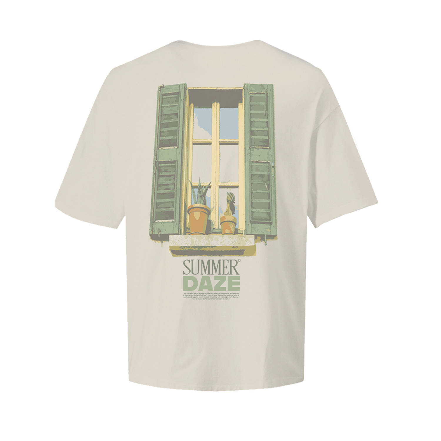 JACK & JONES ORIGINALS T-shirt ecru