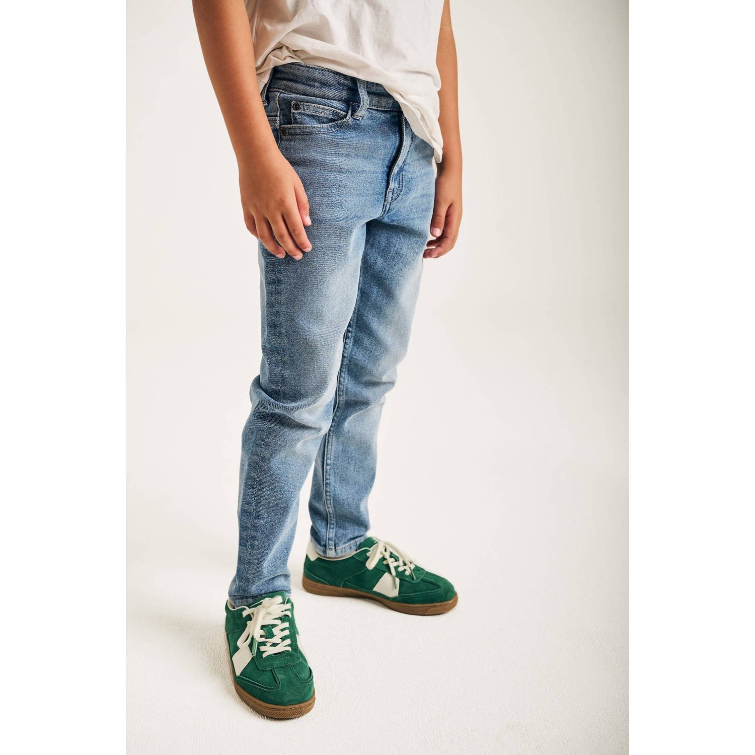 Tumble 'n Dry relaxed straight leg jeans light blue denim