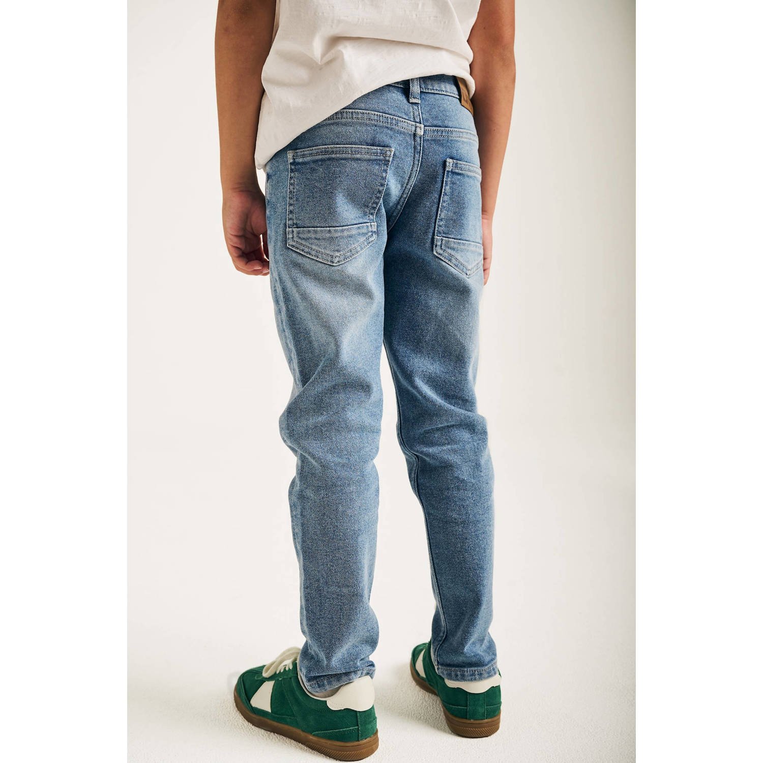 Tumble 'n Dry relaxed straight leg jeans light blue denim