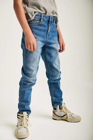 relaxed loose fit jeans medium blue denim
