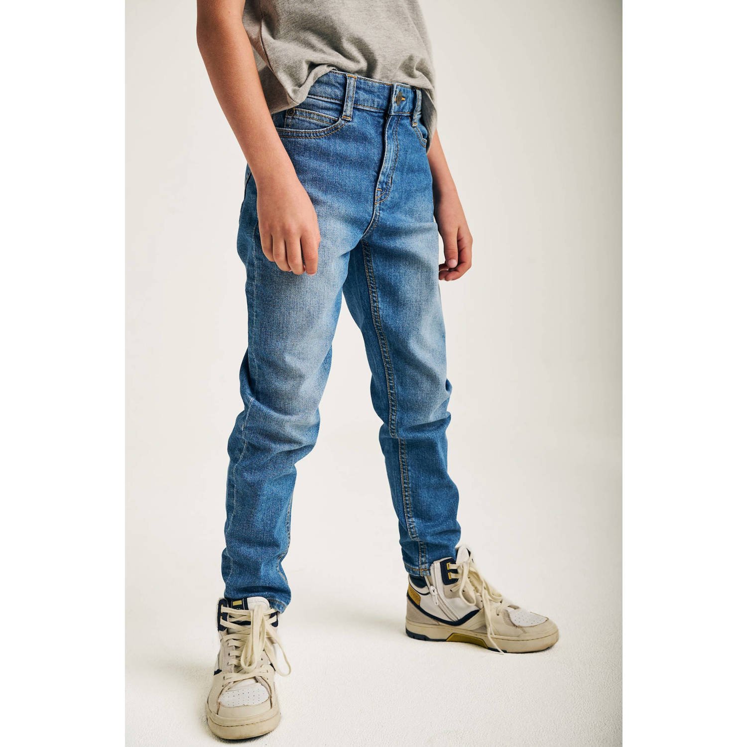 Tumble 'n Dry relaxed loose fit jeans medium blue denim
