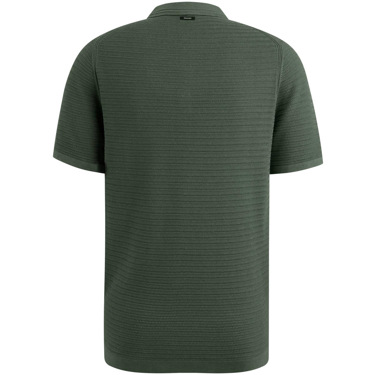 Vanguard regular polo met ingebreid patroon