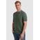 Vanguard regular polo met ingebreid patroon donkergroen
