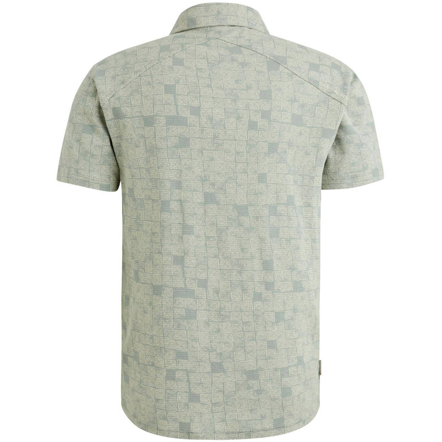 Cast Iron regular polo grijsgroen