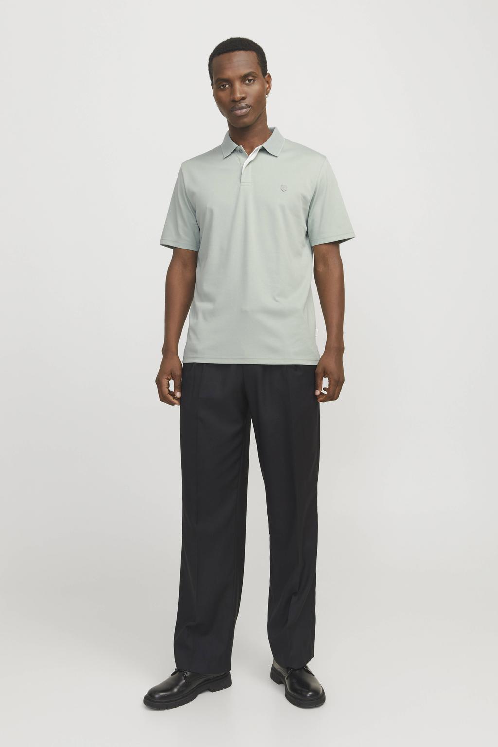 JACK & JONES PREMIUM regular polo lichtgroen