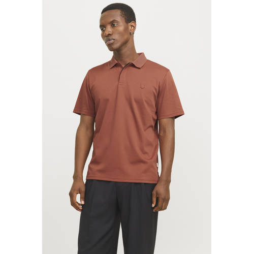JACK & JONES PREMIUM regular polo brique afbeelding