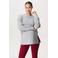 Noppies maternity zwangerschaps sweater met backprint grijs