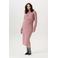 Noppies maternity zwangerschaps midi rok grof gebreid roze