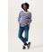 Noppies maternity zwangerschaps gestreepte longsleeve blauw