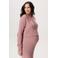 Noppies maternity zwangerschaps vest roze grof gebreid