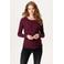 Noppies maternity zwangerschaps longsleeve donkerrood
